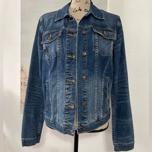 EUC Just USA Starling Denim Jacket, Size L